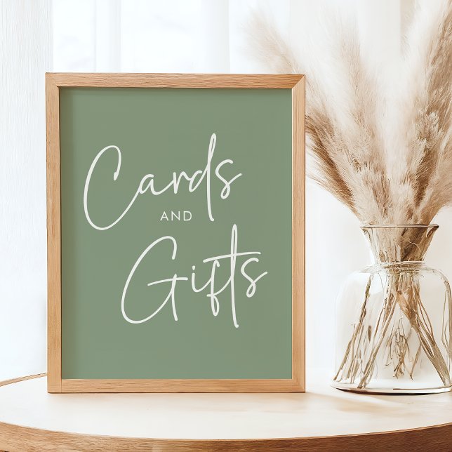 Póster Sage moderno Oh bebé, tarjetas simples de ducha y  (Subido por el creador)