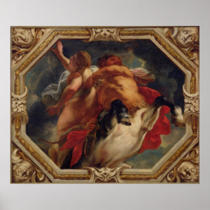 Póster Sagitario, de los Rótulos del zodiaco