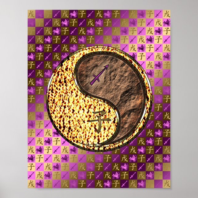 Póster Sagittarius & Earth Rat (Frente)