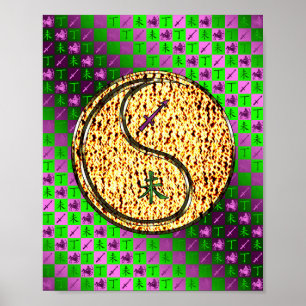 Póster Sagittarius & Fire Goat