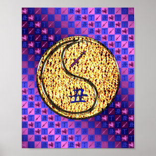 Póster Sagittarius & Fire Ox