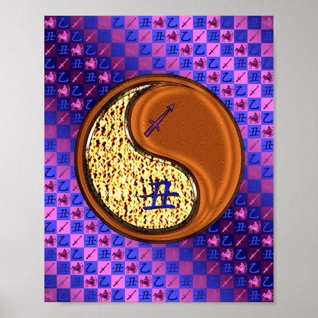 Póster Sagittarius & Wood Ox (Frente)