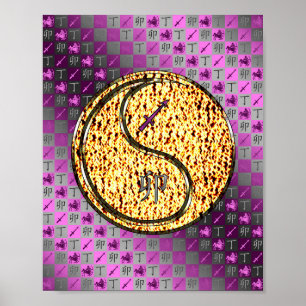 Póster Sagittarius y Fire Rabbit