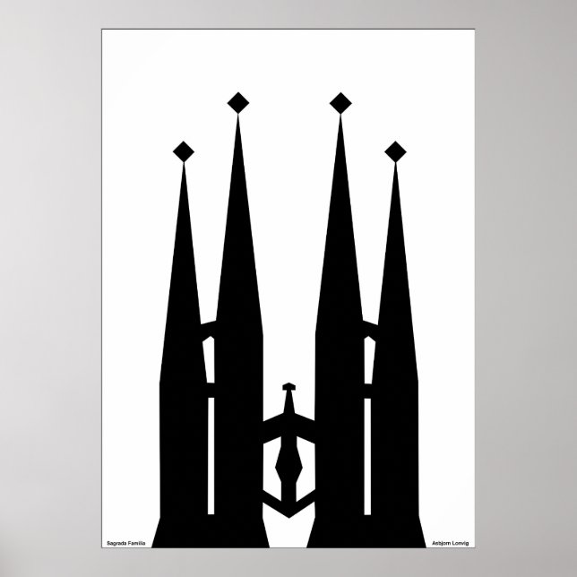 Póster Sagrada Familia (Frente)
