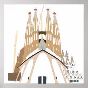 Póster Sagrada Familia