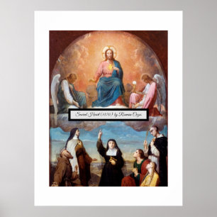 Póster Sagrado Corazón