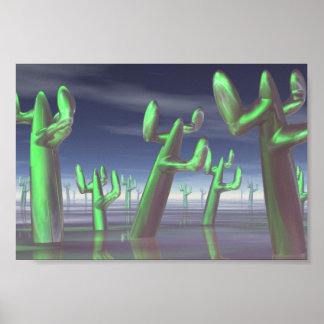 Póster Saguaro