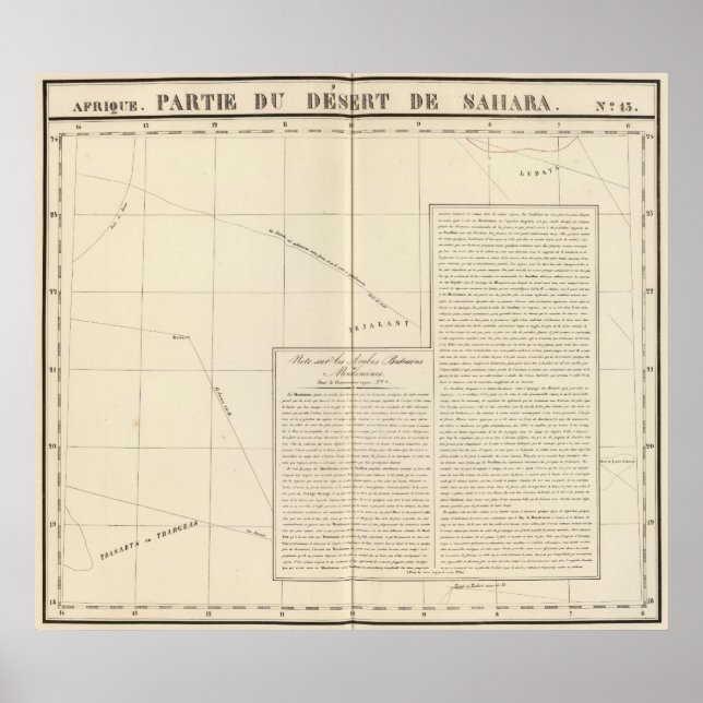 Póster Sahara Desert, Africa 13 (Frente)