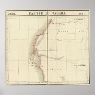 Póster Sáhara Occidental, África 12
