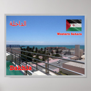 Póster Sáhara Occidental - Dakhla -