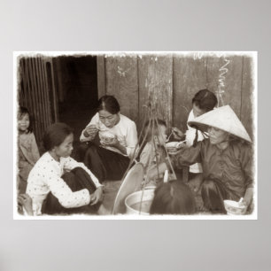 Póster Saigón Vietnam 1968 A