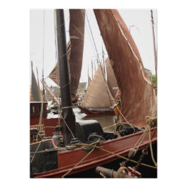 Póster Sail boat, Harbor