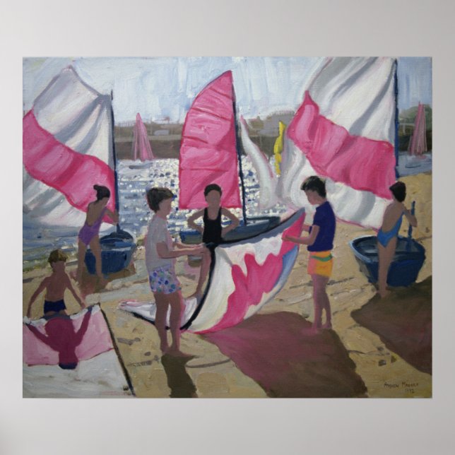 Póster Sailboat Royan France 1992 (Frente)