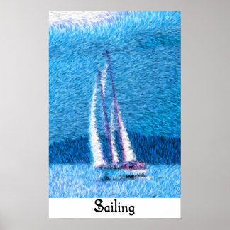 Póster Sailing