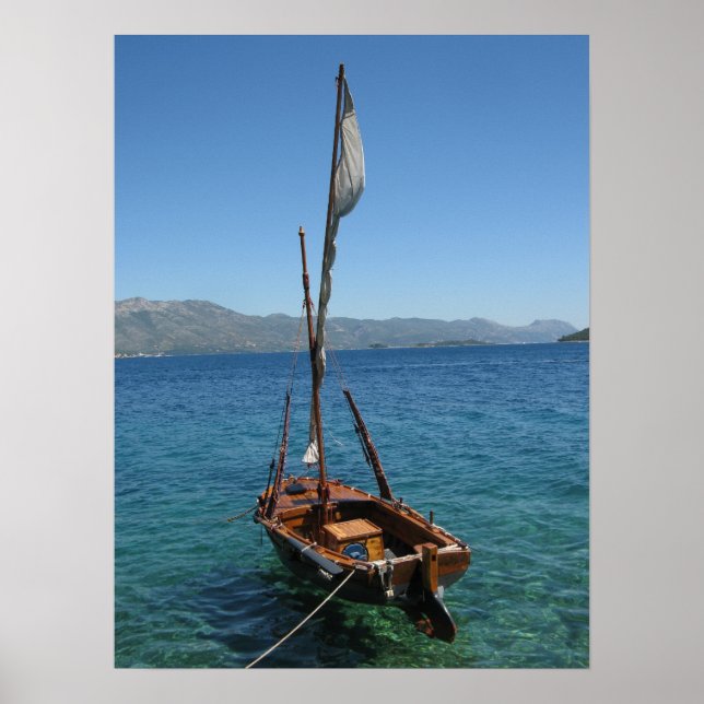 Póster Sailing Boat Poster (Frente)