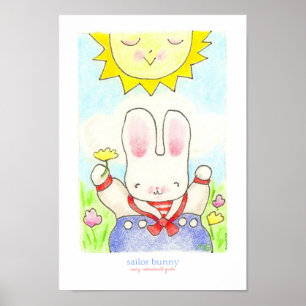 Póster Sailor Bunny poster