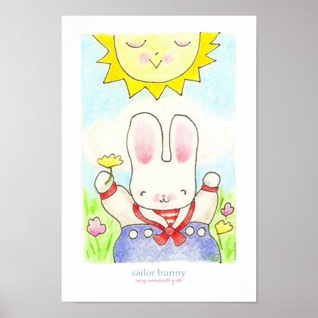 Póster Sailor Bunny poster (Frente)