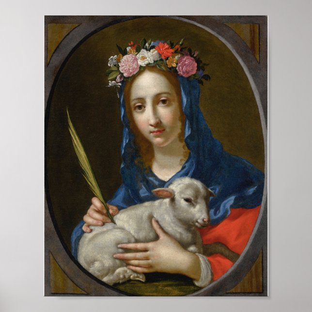 Póster Saint Agatha (por Cesare Dandini) (Frente)
