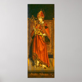 Póster Saint Alban - Tyrolean German Fine Art Poster