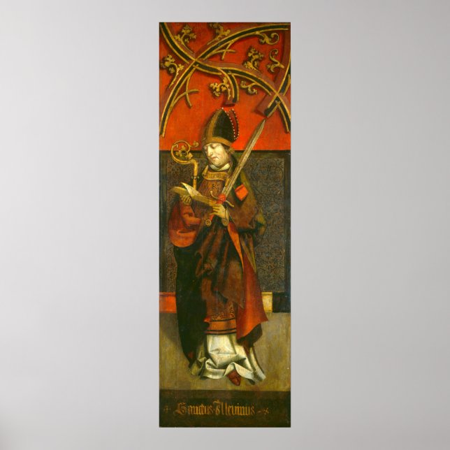 Póster Saint Alcuin - Tyrolean German Fine Art Poster (Frente)