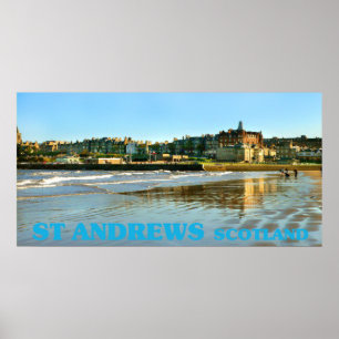 Póster Saint Andrews Escocia