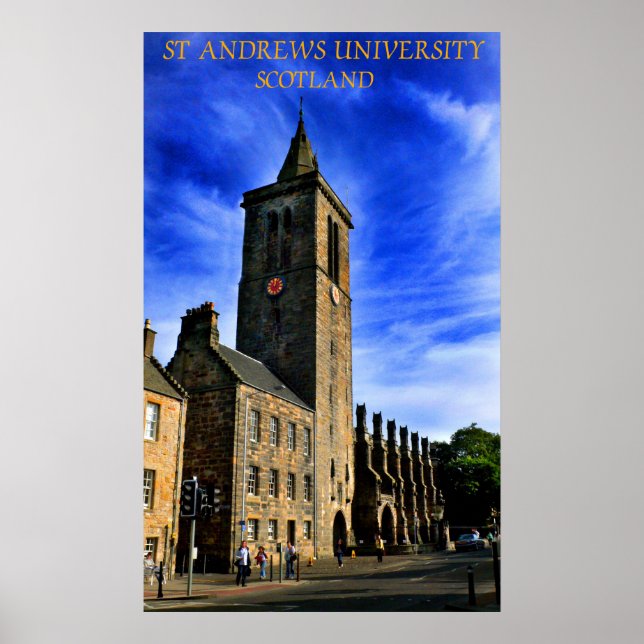 Póster saint andrews university (Frente)