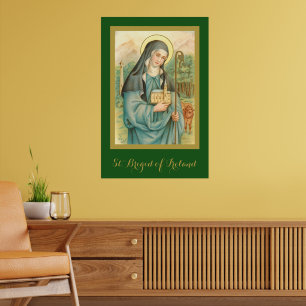 Póster Saint Brigid de Irlanda (M 014)