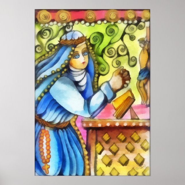 Póster Saint Catherine of Siena (Frente)