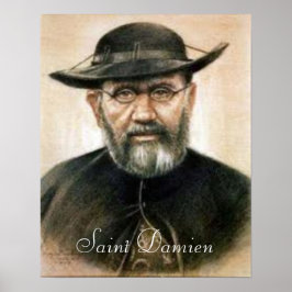 Póster Saint Damien print