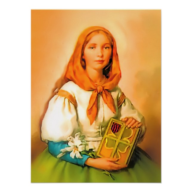 Póster Saint Dymphna