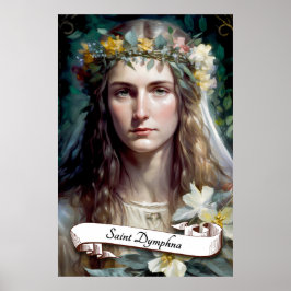 Póster Saint Dymphna