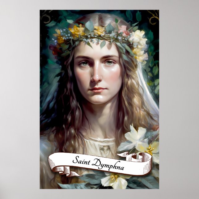 Póster Saint Dymphna (Frente)