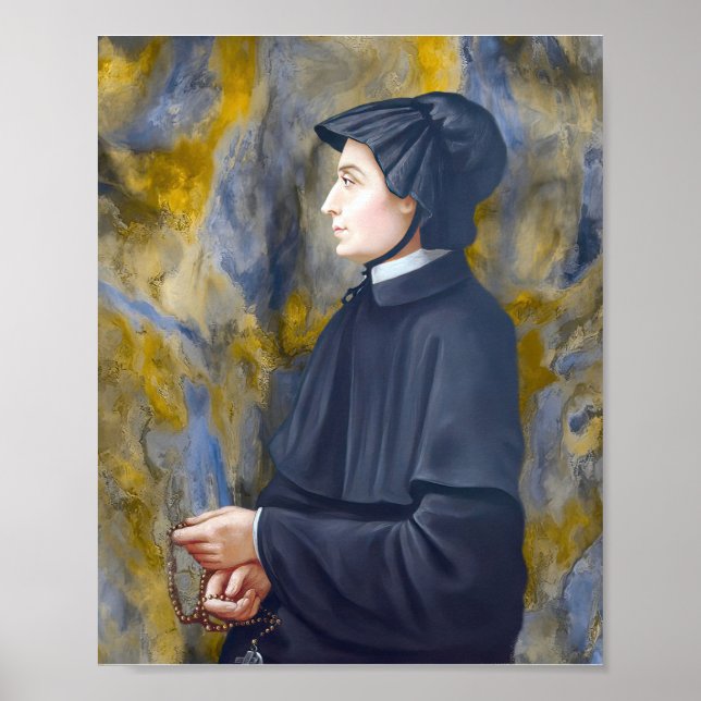 Póster Saint Elizabeth Ann Seton (Frente)