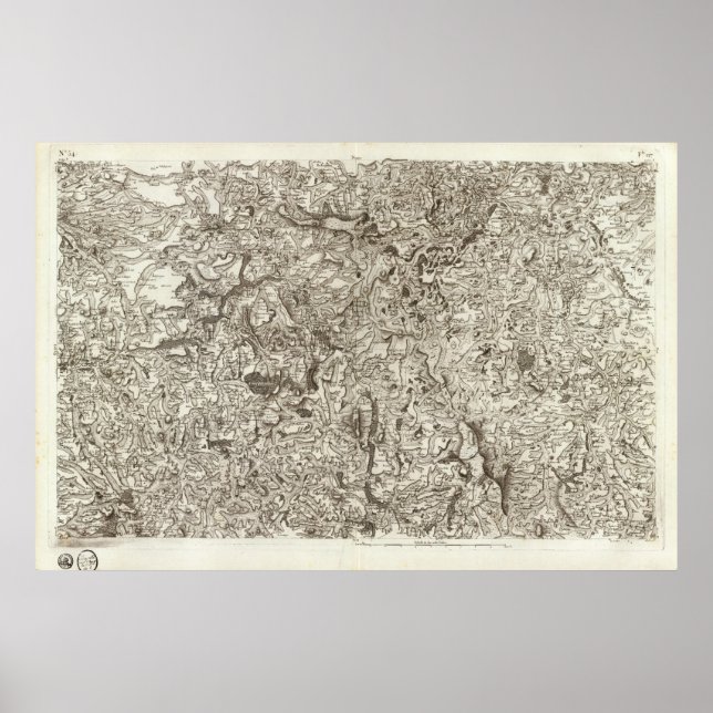 Póster Saint Flour (Frente)