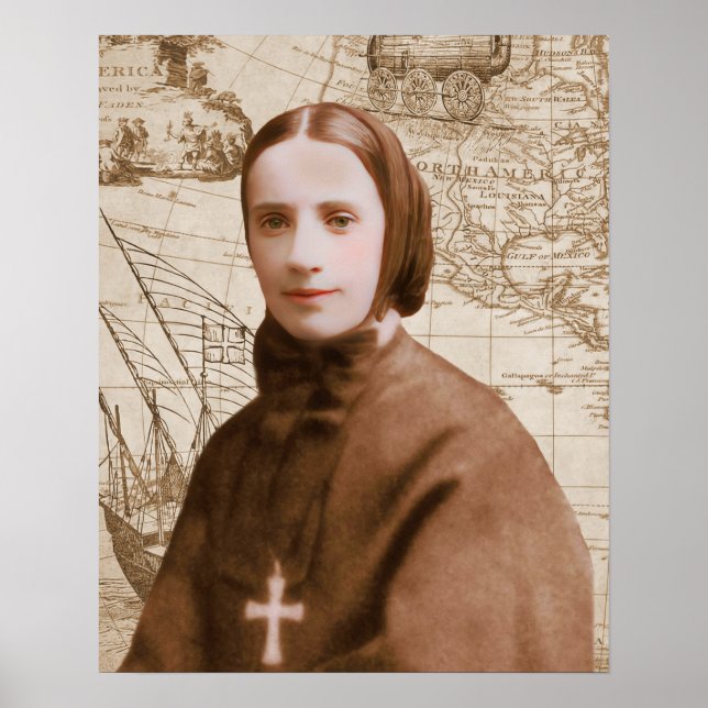 Póster Saint Frances Cabrini (Frente)