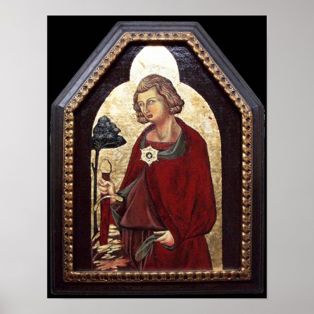 PÓSTER SAINT GALGANO / LEYENDA DE LA ESPADA EN LA ROCA (Frente)