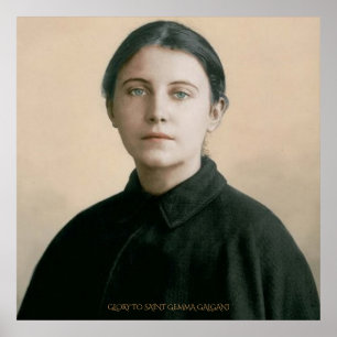 PÓSTER SAINT GEMMA GALGANI