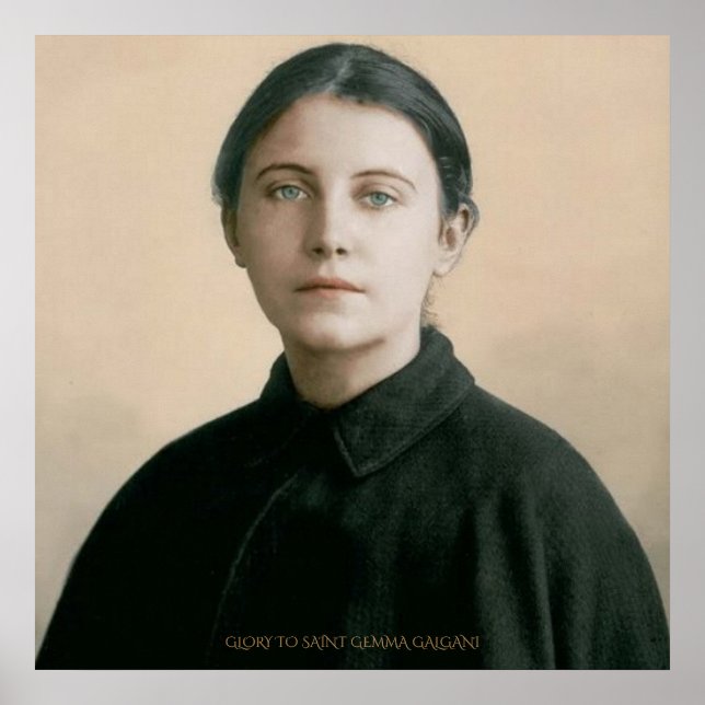 PÓSTER SAINT GEMMA GALGANI (Frente)