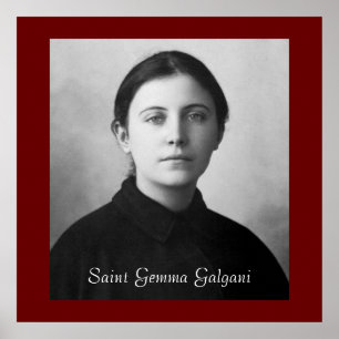 PÓSTER SAINT GEMMA GALGANI