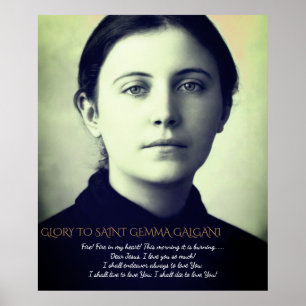 PÓSTER SAINT GEMMA GALGANI POSTER