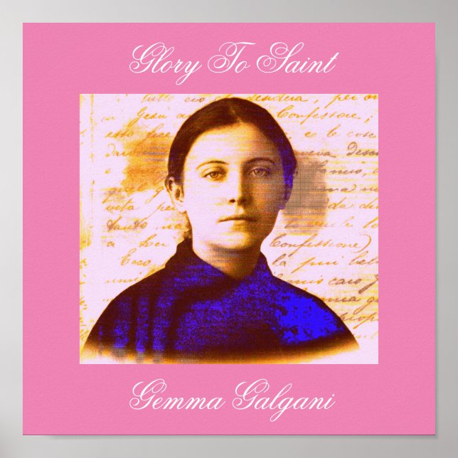 PÓSTER SAINT GEMMA POSTER (Frente)
