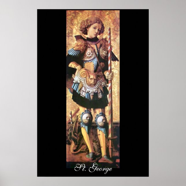 PÓSTER SAINT GEORGE Y DRAGON (Frente)