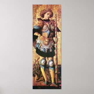 PÓSTER SAINT GEORGE Y DRAGON