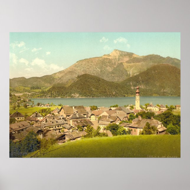 Póster Saint Gilgen I en Austria (Frente)