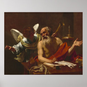 Póster Saint Jerome - Bella Artes Simon Vouet