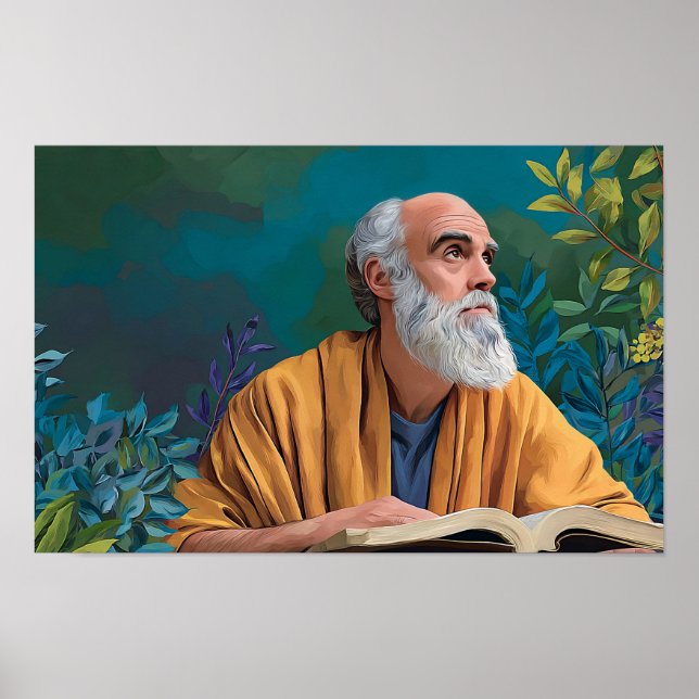 Póster Saint Jerome: El estudioso de las escrituras (Frente)
