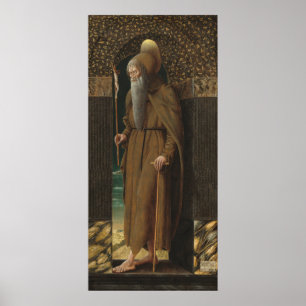 Póster Saint Jerome - Francesco Benaglio Fine Art Poster