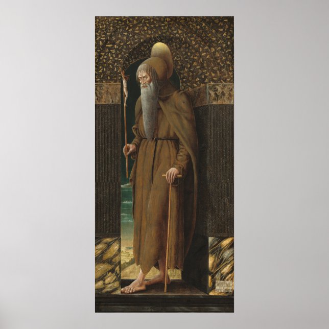 Póster Saint Jerome - Francesco Benaglio Fine Art Poster (Frente)