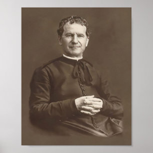 Póster Saint John Don Bosco