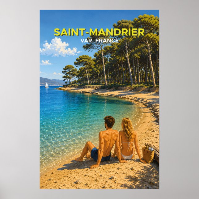 Póster Saint-Mandrier (Frente)